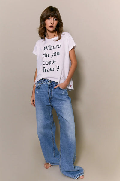 T-Shirt Lisa Blanc