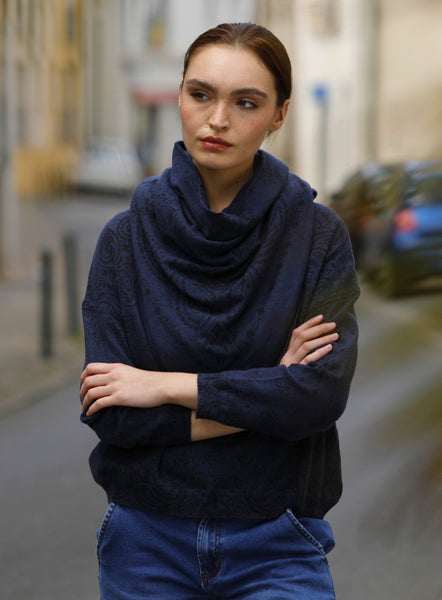 Foulard Elia Adorée Minuit