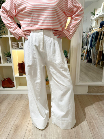 Pantalon Pakita Blanc